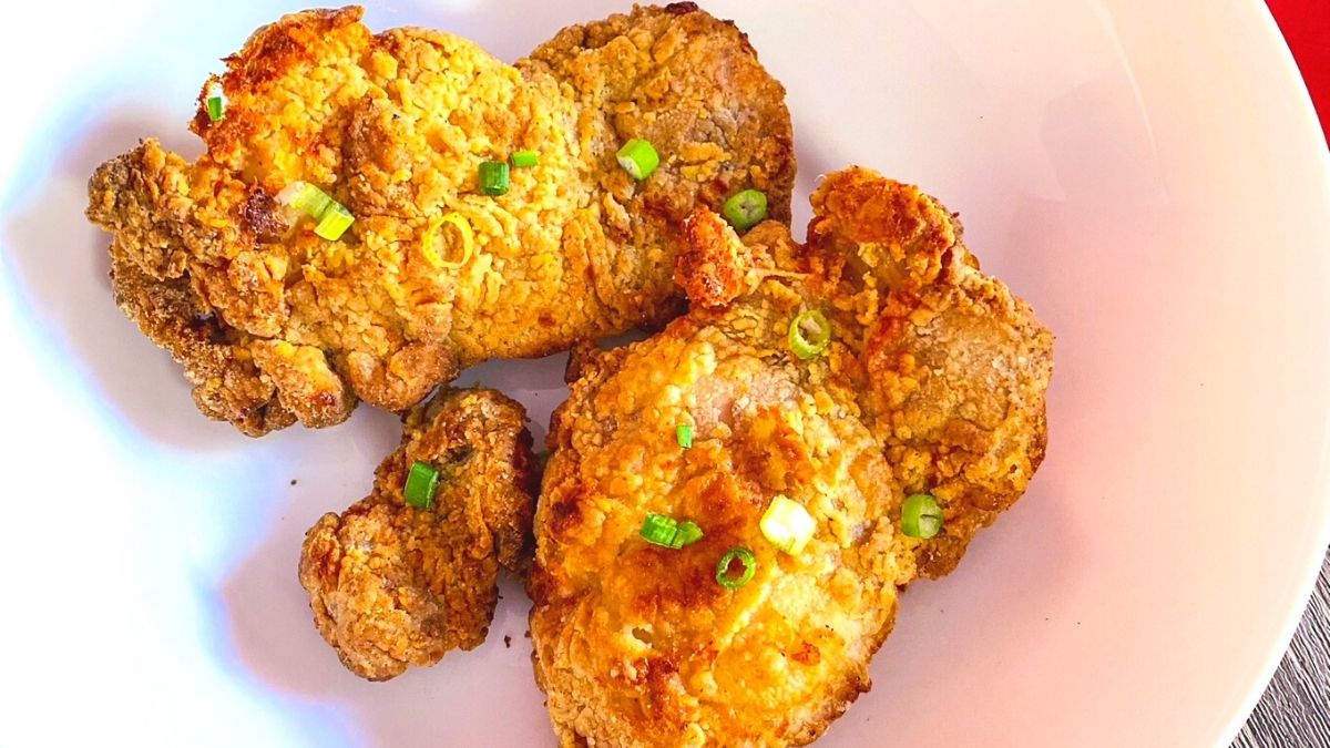 Air Fryer Crispy Chicken Thighs