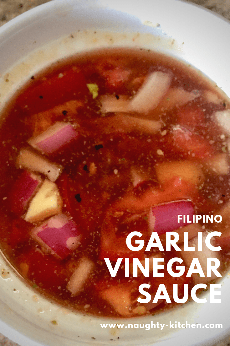 Filipino Garlic Vinegar Sauce