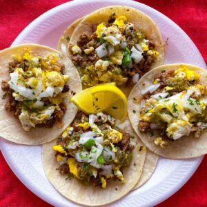 Green Chile Breakfast Taco
