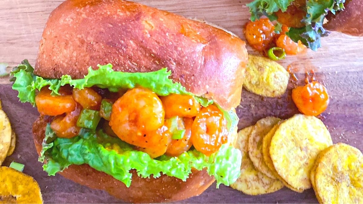 Korean Style Shrimp Po Boys