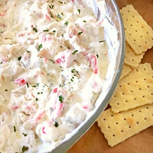 Low Fat Crab Dip
