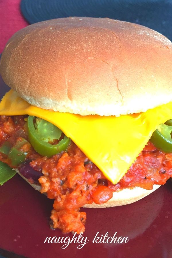 Vegetarian Sloppy Joes