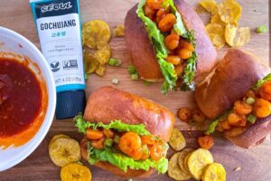 OV Korean Style Shrimp Po Boy