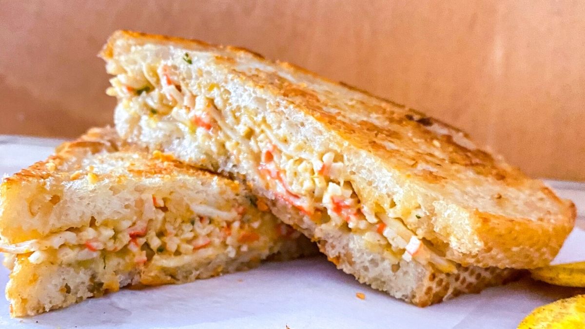 Easy Sourdough Crab Melt – Cheesy and Delicious!