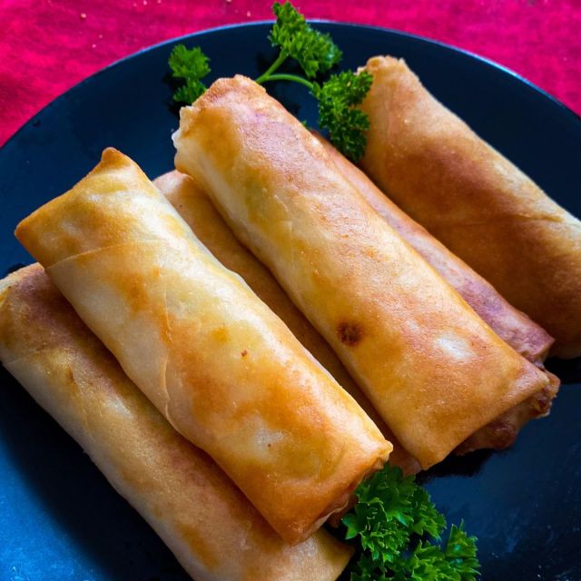 Vegetarian Egg Rolls (Filipino Lumpia)