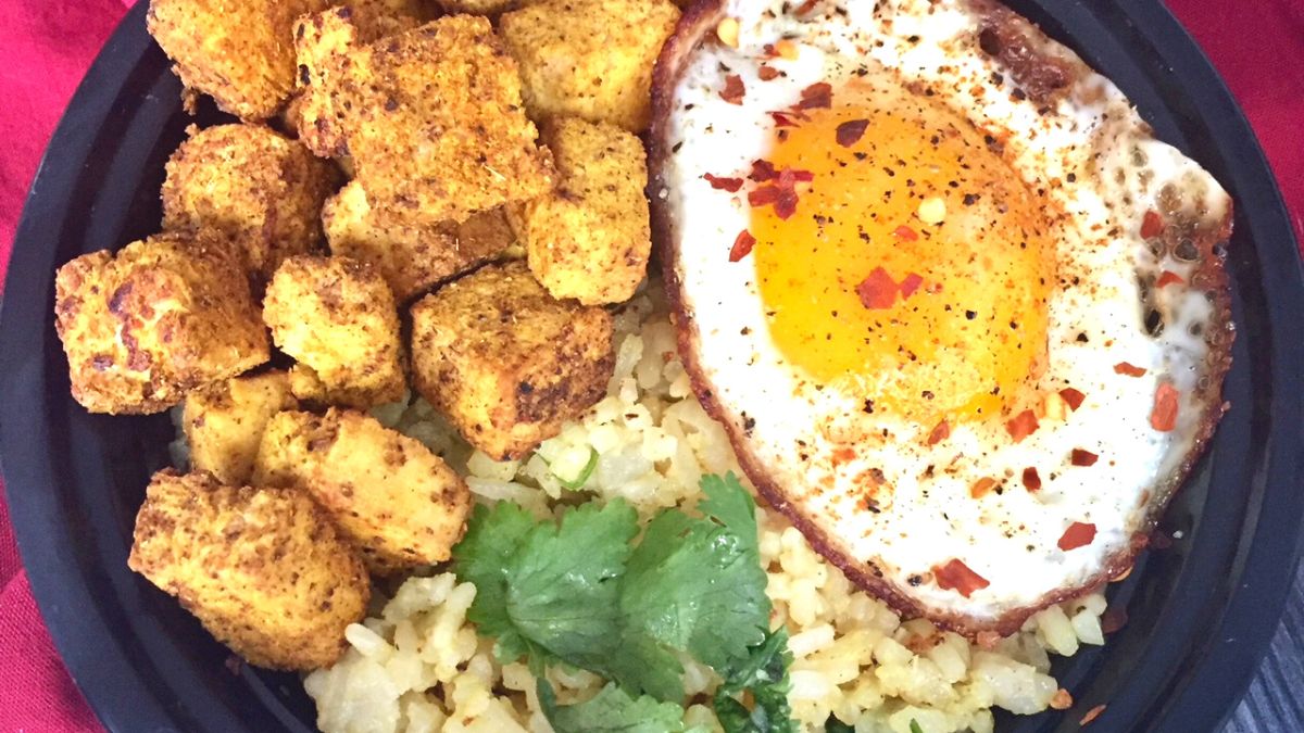 Indian Spiced Tofu Nourish Bowl