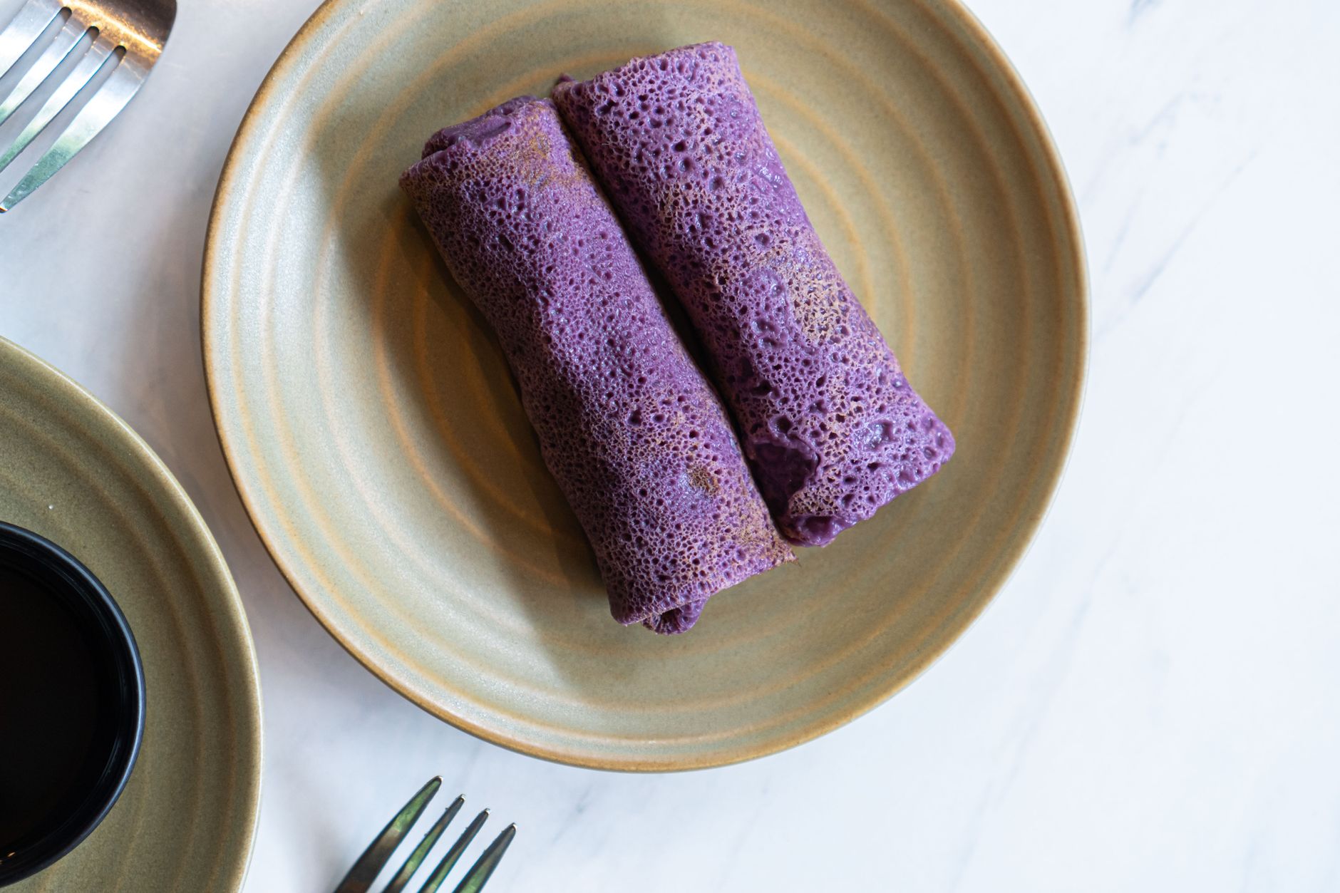 Ube Pancake Coins